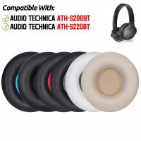ราคา สําหรับ Audio-Technica ATH-S220BT ATH-S200BT หูฟังแผ่นรองหูฟังเบาะฟองน้ํา Earmuffs เปลี่ยนฝาครอบ (56851166817)