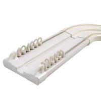 ราคา Double Track Slide Track Curtain Rod อลูมิเนียมผ้าม่านรอกหนา Xinling Double Track Ultra-Silent Roman Rod รางตรง WCLP (47802897750)