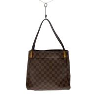 ราคา LOUIS VUITTON Tote Bag Marley Bourne PM_Damier Ebene PVC Brown Direct from Japan Secondhand (49754031119)