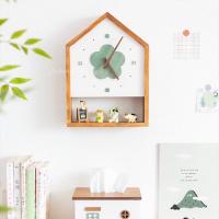 ราคา TIME HOUSE CLOCK • นาฬิกาแขวนติดผนังงานไม้ดีไซน์น่ารักมากๆ (20481621874)