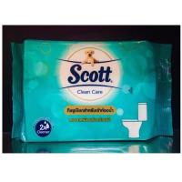ราคา สก๊อตต์ คลีน แคร์ (38แผ่น) scott clen care moist toilet wipes ทิชชูเปียก กระดาษชำระแบบเปียก (25200946186)