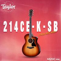 ราคา TAYLOR 214CE-K-SB [FREE GIG BAG] (26703545520)