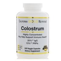 ราคา California Gold Nutrition, Colostrum, Concentrated, 240 Capsules (2776404574)