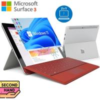 ราคา Microsoft Surface3 Intel Z8700 Quad-Core 1.6GHz 128GB Windows 11 หน่วยมือสองหน้าจอสัมผัส 10.8 นิ้วแล็ปท็อป WiFi กล้อง 2in1 แท็บเล็ตพีซีสํานักงานเรียนรู้คอมพิวเตอร์ (29289087118)