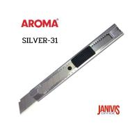ราคา มีดคัตเตอร์ อโรม่า ซิลเวอร์-31 AROMA SILVER-31 (20814555041)