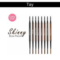 ราคา เท ดินสอเขียนคิ้ว Skinny Brow Pencil Cathy Doll ดินสอเขียนคิ้วหัวเล็ก เขียนคิ้ว คิ้วเป๊ะ คิ้วปัง คิ้วกันน้ำ (2762284633)