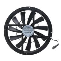 ราคา ขนาดใหญ่ 25 ซม. ลมสูง 12V สำหรับรถ RV ระบายอากาศในรถ เครื่องคอมพิวเตอร์ DIY พัดลมระบายความร้อน (29127888646)