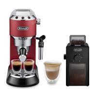 ราคา De'Longhi ชุดเครื่องชงกาแฟเอสเพรสโซ่ Dedica รุ่น EC685.R + เครื่องบดเมล็ดกาแฟ KG79 (4108573124)