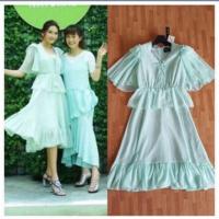 ราคา Princess chiffon dress งานป้าย one&one size M มือ1ป้ายห้อย (989428270)