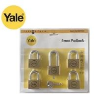 ราคา ล็อคแน่น กุญแจYALE คีย์อะไล้ท์ (ขนาด45มิล 5ตัวชุด) ระบบลูกปืน (28327613463)