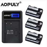 ราคา Hot 3x 2650mah bateria BP-511 BP 511 BP511 BP-511A BP511A Battery + LCD USB Charger for Canon EOS 40D 300D 5D 20D 30D 50 (19929404316)