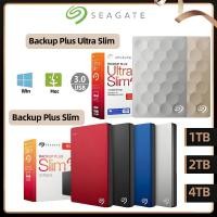 ราคา Seagate Backup Plus Slim USB3.2 Portable hard drives 1TB/2TB/4TB HDD External Hard Disk 2.5'' (48103911693)