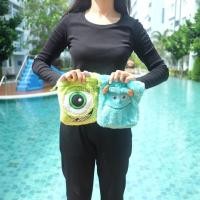ราคา ถุงผ้าหูรูด Mike ไมค์ & Sulley ซัลลี่ ผ้าขน 7นิ้ว (677745406)