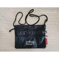 ราคา กระเป๋าสะพายข้าง MANHATTAN PORTAGE Sacoche Bag (รุ่นหายาก)สีดำ ของแท้ มือสอง (25590842227)