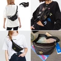 ราคา ของแท้ กระเป๋าคาดอก Adidas​ WAIS​ BAG​ สีดำ​ โลโก้ทอง ซิปทอง (12904082568)