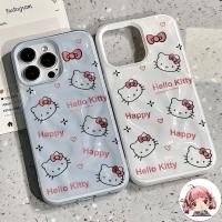ราคา ส่งจากไทย เคสไอโฟน11 ลายแมวเคธีโบว์น่ารัก เคสลายอุกกาบาต For IPhone13 11 12 14PLUS 6/7/8 15 16ProMAX X XR XSMAXกันกระแทก (40809109059)