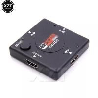 ราคา 3อินพุต1เอาท์พุท Mini 3พอร์ต HDMI Switch หญิงหญิง Switcher Splitter ตัวเลือกกล่องสำหรับทีวี1080P VIdeo Switcher (22911024941)