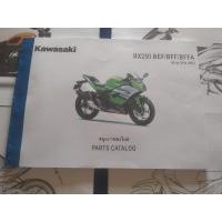 ราคา สมุดภาพอะไหล่ Kawasaki Ninja 250SL ABS ( ปี 2014-2015 ) (23054432323)
