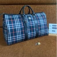 ราคา Burberry travel bag (size50) วินเทจ ของแท้ กระเป๋าเดินทาง มือสอง แบรนด์เนม ผู้ชาย (24466513114)
