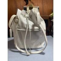 ราคา กระเป๋าหนังแท้ทรงขนมจีบมือสอง (18190150751)