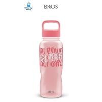 ราคา BROS Crystal Twist Girl Power (700ml) | BPA-Free Water Bottle | Custom Name Print Option (49003236599)