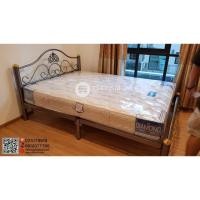 ราคา เตียงเหล็กอัลลอย พร้อมที่นอนสปริงไดมอนด์ (1204832123)