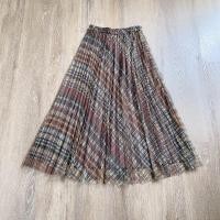 ราคา กระโปรงพลีทชีฟองเอวยางยืด (25900749751)