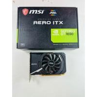 ราคา ขายการ์ดจอมือสอง MSI GT1030 AERO ITX 2G GDDR5 OC (15199091596)