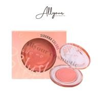ราคา (ของแท้) บลัชออนเนื้อฝุ่น Sivanna Colors Sweet Heart Vibe Blush ปัดแก้มซีเวนน่า สวีทฮาร์ทบลัช HF509 (29230411277)
