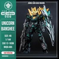 ราคา Hg Unicorn Banshee Norn 175 Yellow Blue Final Battle Ver Model, 1/144 Mecha, ประกอบของเล่น (42822908484)