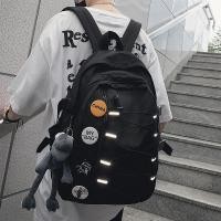 ราคา กระเป๋าเป้สะพายหลังผู้ชาย สไตล์ญี่ปุ่น ขนาดใหญ่ เหมาะสำหรับนักเรียนและนักศึกษา (56752222464)