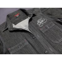 ราคา เสื้อยีนส์ แขนสั้น Justin Denim แท้ (2077269077)