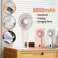 ราคา พัดลมพกพา พาวเวอร์แบงค์ 5000 mAh จอแสดงผลดิจิตอล (42155427570)
