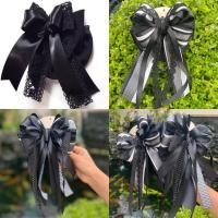 ราคา เน็ตติดผม โบว์ติดผม กิ๊บติดผม โบว์กิ๊บ โบว์ผูกผม (1332189090)