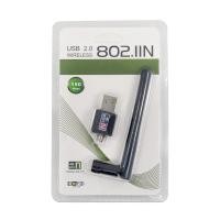 ราคา 150M USB WiFi Adapter + เสา2dBi พร้อมแผ่นDriver Wireless LAN Network Card 802.11n/g/b for Win XP, Vista, 7, 8,10 (768887979)