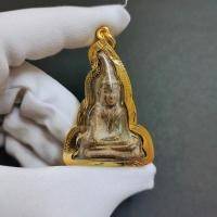 ราคา พระท่ากระดาน วัดท่ากระดาน อ.ศรีสวัสดิ์ จ.กาญจนบุรี เลี่ยมกรอบทองไมคร่อนอย่างดี 3 (57402849096)