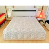 ราคา ผ้านวมขนเป็ด หรือไส้ผ้านวมขนเป็ด ขนาด 5ฟุต สีขาวลายกราฟฟิก ยี่ห้อ MILLI HOME มือสองขายตามสภาพ สินค้าญี่ปุ่น-เกาหลีแท้ (23179753501)