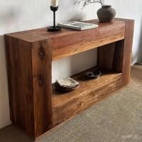 ราคา เก่า Elm B & B ตู้เก็บของทางเข้าตู้วางทีวีตู้ด้านข้างรับประทานอาหารย้อนยุคตู้ต่ําตู้ไม้เนื้อแข็ง MISN (43826792425)