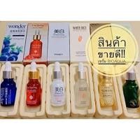 ราคา เซรั่ม​บลู​ ทับทิม​ V7 ชาเขีย​ว สเนล นมข้าว 6สูตร​พร้อม​ส่ง​ ครบสูตร​ ขวดละ 25บาท❤️ (6040000963)