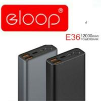 ราคา แบตสำรอง Eloop E36 12000 mAh Powerbank พาวเวอร์แบงค์ แบตสำรอง แบตสำรองมือถือ ของแท้ ที่ชาร์ทแบตสำรอง (7139698847)