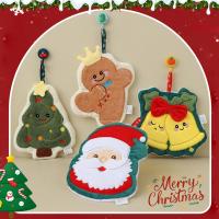 ราคา ผ้าเช็ดมือ Christmas Hand Towel ผ้าเช็ดมือ หนานุ่ม ลายการ์ตูน ผ้าเช็ดมือแบบแขวนซับน้ำได้ดี กำมะหยี่ Xmas Santa Claus (42470916970)