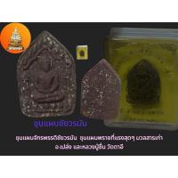ราคา ขุนแผนจักรพรรดิชัยวรมัน (ไสยดำ๒) ขุนแผนพรายที่แรงสุดๆ มวลสารเก่าอ.เปล่ง หลวงปู่ชื่น วัดตาอี (27111379354)