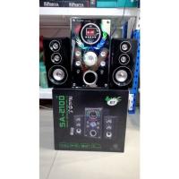 ราคา ลำโพง SPK (2.1) Bluetooth 'Music D.J.' (SA-2100W) FM+USB (3810812946)