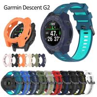 ราคา สําหรับสาย Garmin Descent G2 กระจกนิรภัย sceen protector tpu case band strap (27431574899)