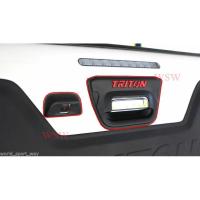 ราคา (2ชิ้น) ครอบมือเปิดท้าย+ครอบกล้อง มิตซูบิชิ ไทรทัน ปี 2015-2018 ครอบมือดึงฝาท้าย สีดำด้าน Mitsubishi TRITON MQ ของแต่ง (8311607016)