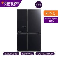 ราคา MITSUBISHI ELECTRIC ตู้เย็น 4 ประตู L4 GRANDE 20.5 คิว Inverter (สี Glass Brilliant Black) รุ่น MR-LA65EY-GBK (29575089753)