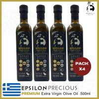 ราคา [PackX4] Epsilon Precious PREMIUM Extra Virgin Olive Oil 500ml - Bottle น้ำมันมะกอกบริสุทธิ์พิเศษ (17020554753)