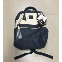 ราคา Blue and white Leather backpack from Japan anello #AT-B1212 from Japan (1266172359)
