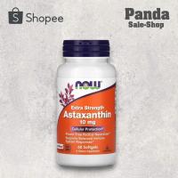 ราคา NOW Foods, Astaxanthin, Extra Strength, 10 mg, 60 Softgels (24862120494)