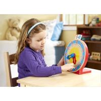 ราคา นาฬิกาของเล่น เข็มนาฬิกาหมุนได้จริง Melissa & Doug Turn & Tell Clock (27460129438)